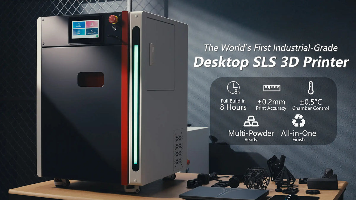 SLS1518: The World’s First Industrial Desktop Nylon 3D Printer, a Kick ...